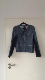 Rino & Pelle blauw jasje met vogel voering maat 40, Ophalen of Verzenden, Zo goed als nieuw, Maat 38/40 (M), Blauw