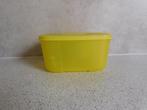 Tupperware Frisdoos 700 ml. Geel, Ophalen of Verzenden, Zo goed als nieuw, Geel, Overige typen