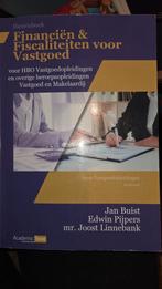 Financiën & Fiscaliteiten voor Vastgoed - Theorieboek, Ophalen of Verzenden, Zo goed als nieuw, Vakgebied of Industrie, Jan Buist, Edwin Pijpers, Joost Linnebank