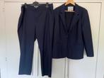 Only Carmakoma travelstof pak, Kleding | Dames, Grote Maten, Ophalen, Blauw, Zo goed als nieuw, Jasje of Colbert