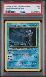 Shining Gyarados Neo Revelation psa 1, Ophalen of Verzenden, Gebruikt