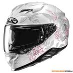 HJC F71 Eliz Integraalhelm, Wit-Roze, Ophalen of Verzenden, Nieuw met kaartje