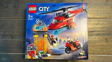 Lego City Brandweer Reddingshelikopter (60281)