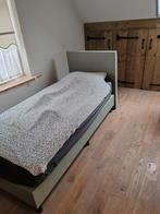 Zo goed als nieuwe eenpersoons boxspring, Huis en Inrichting, Slaapkamer | Bedden, Ophalen, 90 cm, Eenpersoons, Zo goed als nieuw