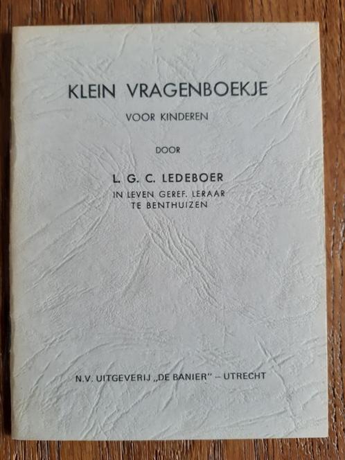 CHRISTELIJKE LESBOEKJES catechisatie, Muziek en Instrumenten, Bladmuziek, Gebruikt, Overige soorten, Overige genres, Ophalen of Verzenden
