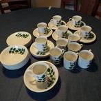 koffieservies ARZBERG FORM 2050 Wild Rose, vintage/antiek, Ophalen, Zo goed als nieuw, Porselein, Compleet servies