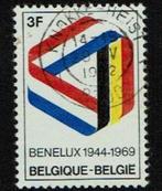 Belgie 1969-4, Ophalen of Verzenden, Gestempeld