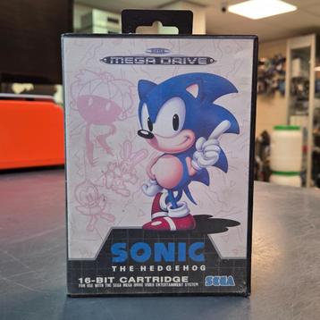 Sonic the Hedgehog Sega Megadrive 16-Bit Cartridge beschikbaar voor biedingen