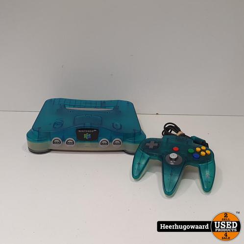 Nintendo 64 Blauw incl. Controller in Goede Staat, Spelcomputers en Games, Games | Nintendo 64