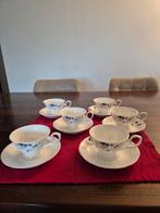 6 antique cups with saucers set, Antiek en Kunst, Ophalen