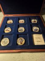 Locomotieven Munten Set - Verguld Goud - Proof 2020, Ophalen of Verzenden