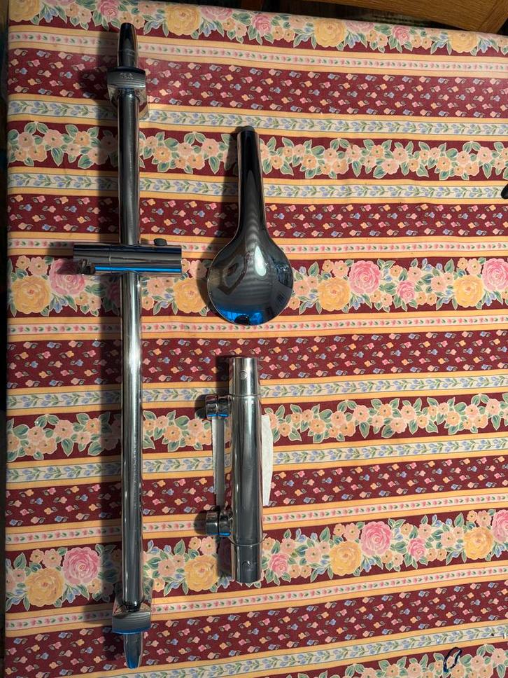 Hans Grohe Doucheset - zgan, Huis en Inrichting, Badkamer | Badkamermeubels, Zo goed als nieuw, Overige typen, Minder dan 100 cm