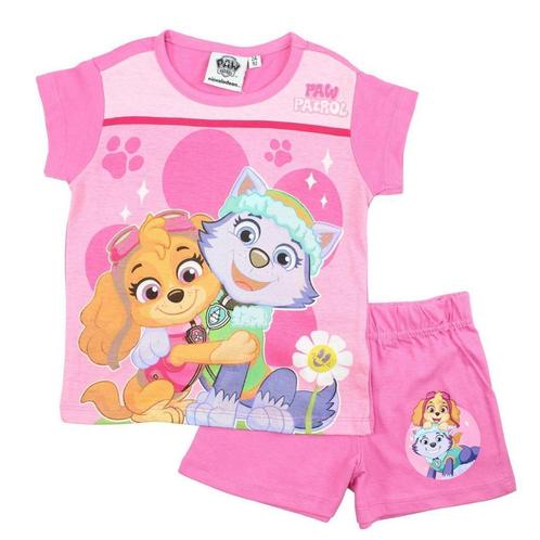 Paw Patrol Shortama LR - Maat 92 - 98 - 104 - 110 - 116, Kinderen en Baby's, Kinderkleding | Maat 104, Nieuw, Meisje, Nacht- of Onderkleding