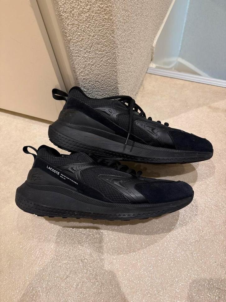 Lacoste Sneakers Heren Maat 46 - Zeer Goede Staat!, Kleding | Heren, Schoenen, Zo goed als nieuw, Sneakers of Gympen, Zwart, Ophalen of Verzenden
