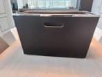 Zwart leren lectuurbak, Ophalen, Zo goed als nieuw