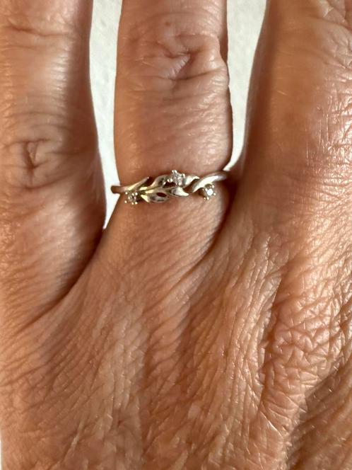 R097/ THOMAS SABO Zilveren Subtiele prachtige Ring 17, Sieraden, Tassen en Uiterlijk, Ringen, Gebruikt, Dame, 17 tot 18, Zilver