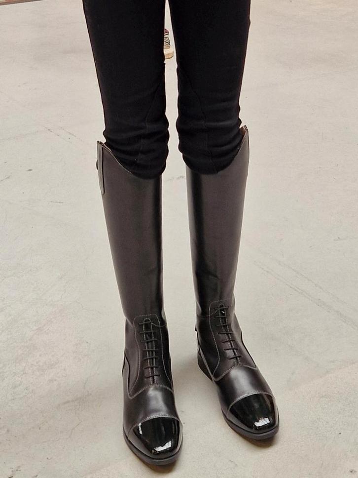 EJPhoenix S zwart paardrijlaarzen maat 38, Dieren en Toebehoren, Paardrijkleding, Zo goed als nieuw, Schoeisel, Dressuur, Ophalen of Verzenden