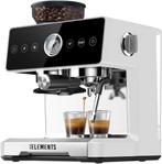 KB ELEMENTS Espressomachine met geïntegreerde molen, Espresso apparaat, Ophalen of Verzenden, 2 tot 4 kopjes, Afneembaar waterreservoir