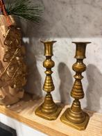 Mooie oude kandelaars, Ophalen of Verzenden, Koper of Brons