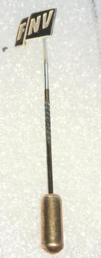 Zilveren FNV Speldje, Ophalen of Verzenden, Gebruikt, Overige onderwerpen, Speldje of Pin