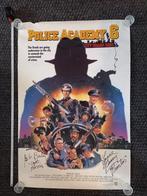 Filmposter Police Academy 6 gesigneerd!, Ophalen, A1 t/m A3, Film en Tv, Rechthoekig Staand