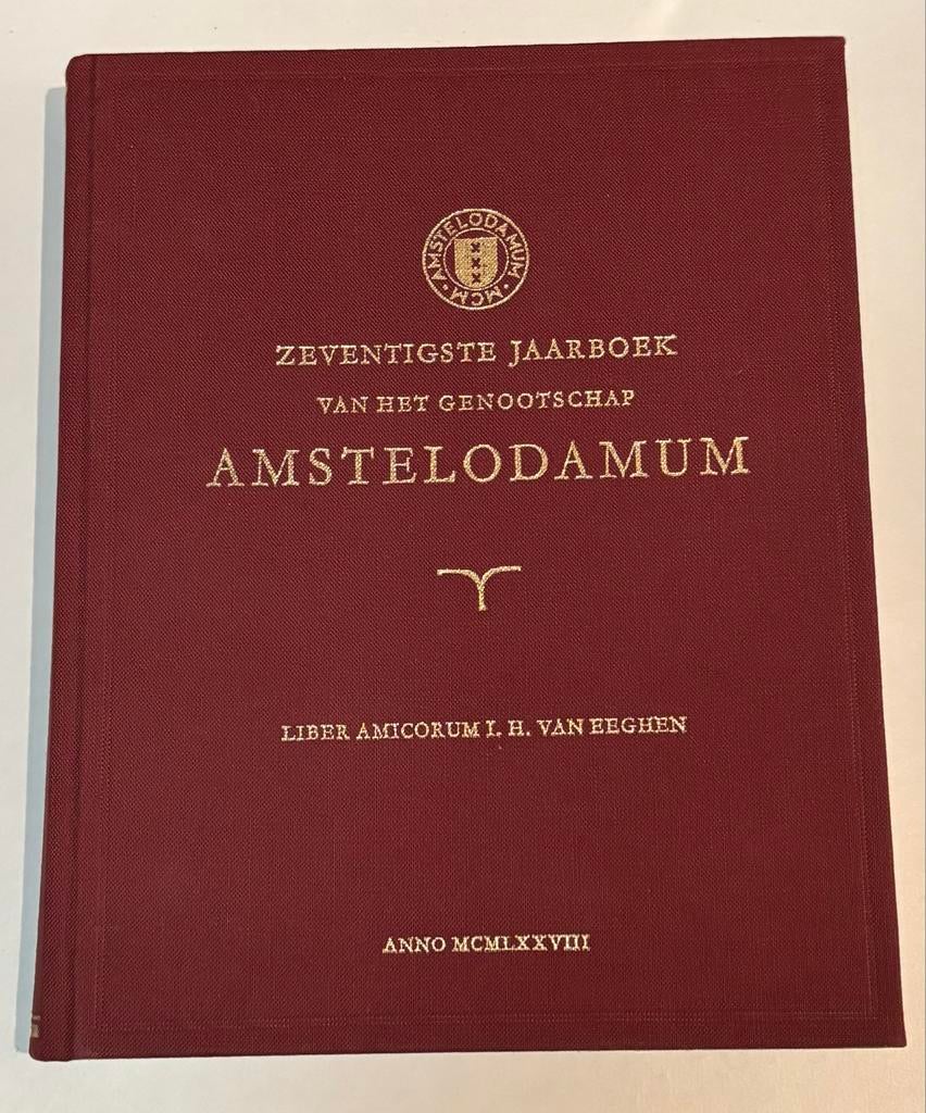 Amstelodamum Jaarboek 1978, Ophalen of Verzenden, 20e eeuw of later, Zo goed als nieuw