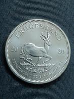 Zuid-Afrika Krugerrand 2020 - Zilver UNC, Postzegels en Munten, Munten | Afrika, Zuid-Afrika, Zilver, Losse munt, Verzenden