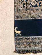 Mooie klassieke grand foulard kleed met franjes 210/70, Gebruikt, Etten-Leur, Vintage, Djt@dejuistetoon.eu