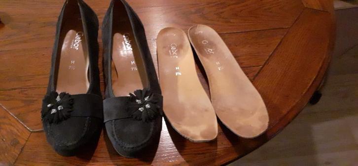 Gabor donkerblauw schoentje  maat 7.5 wijdte H, Kleding | Dames, Schoenen, Zo goed als nieuw, Schoenen met lage hakken, Blauw