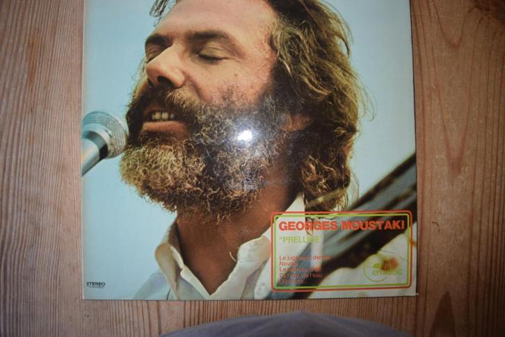 George Moustaki, Cd's en Dvd's, Vinyl | Wereldmuziek, Gebruikt, Overige soorten, 12 inch, Ophalen of Verzenden