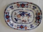 antiek bord Minton Flow Blue, Antiek en Kunst, Ophalen of Verzenden