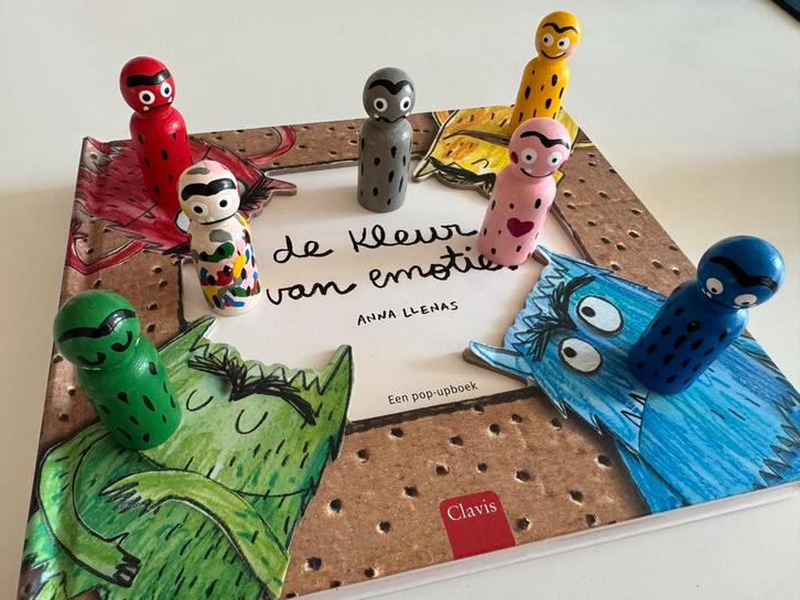 Emotie Monster Set - De Kleur van Emoties, Kinderen en Baby's, Speelgoed | Educatief en Creatief, Nieuw, Taal en Lezen, Ontdekken