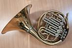 Alexander model 97 Bes/F/A, Muziek en Instrumenten, Blaasinstrumenten | Hoorns, Ophalen of Verzenden, Gebruikt, Bes-hoorn, Met koffer