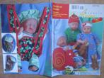 Breien en haken voor Baby Born Annabel mini Chou-Chou Barbie, Ophalen of Verzenden, Nieuw, Breien of Haken, Patroon of Boek