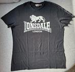 Lonsdale London shirt - Maat XL, Zwart, Maat 56/58 (XL), Lonsdale, Ophalen of Verzenden