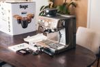 Mooie Sage Barista Express espressomachine incl. toebehoren!, Witgoed en Apparatuur, Koffiezetapparaten, Ophalen, Espresso apparaat