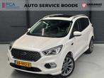 Ford Kuga 1.5 EcoBoost (150 pk) Vignale - leer - schuif/kant, Voorwielaandrijving, 4 cilinders, Parkeercamera, Wit