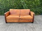 Schapen leren Lounge Atelier 2,5 zits bank !!!, Ophalen, Gebruikt, 100 tot 125 cm, Schapen leren Lounge Atelier 2,5 zits bank