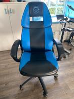 Gaming/Bureaustoel - Blauw/Zwart, Huis en Inrichting, Bureaustoelen, Ophalen, Blauw, Zo goed als nieuw, Gaming bureaustoel