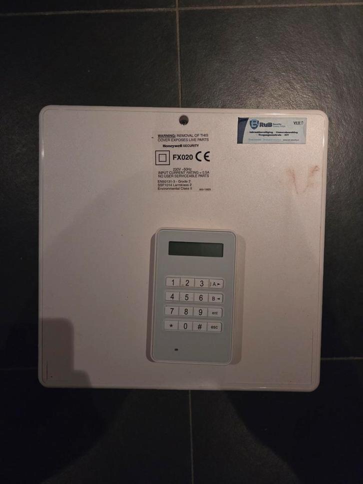 Honeywell Security FX020 inbraak alarm, Doe-het-zelf en Verbouw, Alarmsystemen, Zo goed als nieuw, Compleet systeem, Overige soorten