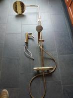 Damixa doucheset regendouche silhouet goudchroom, Doe-het-zelf en Verbouw, Ophalen of Verzenden, Zo goed als nieuw, Chroom, Douche