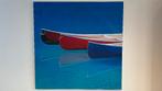 schilderij "kano's" 140 x 140 cm, Ophalen