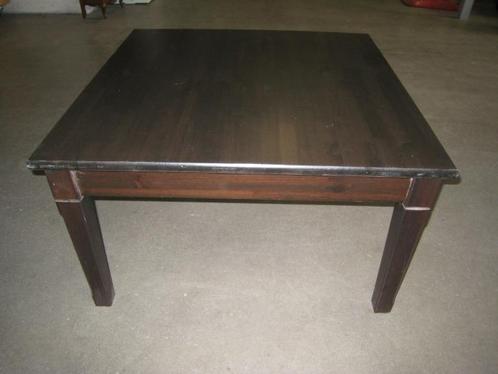 donkerbruine salontafel met 2 lades, Huis en Inrichting, Tafels | Salontafels, Gebruikt