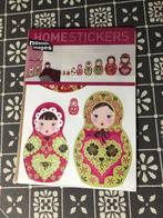 Matroesjka wandstickers roze, Ophalen of Verzenden, Nieuw