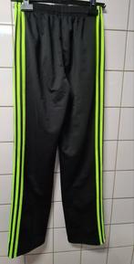 Zwarte trainingsbroek met groene strepen - XXL ongedragen, Verzenden, Zwart, Nieuw, Overige maten