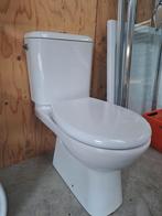 duoblok toilet onderaansluiting, staand toilet, diepspoel., Ophalen, Gebruikt, Toilet