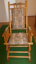 Schommelstoel (op veren), Antiek en Kunst, Antiek | Meubels | Stoelen en Banken, Ophalen