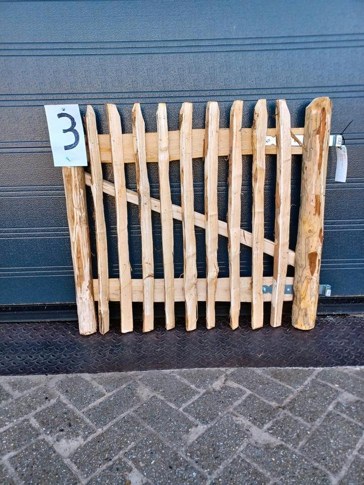 !!!  Leegverkoop  !!!  schapenhek/Schapenhekpoorten  !!!, Tuin en Terras, Tuinhekken en Hekwerk, Zo goed als nieuw, Tuinhek, Hout