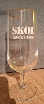 Bierglas SKOL International, Verzamelen, Biermerken, Ophalen of Verzenden, Zo goed als nieuw, Glas of Glazen, Overige merken