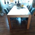Grote op maat gemaakte eetkamertafel 2m x 1m, Ophalen, Gebruikt, 200 cm of meer, Vijf personen of meer